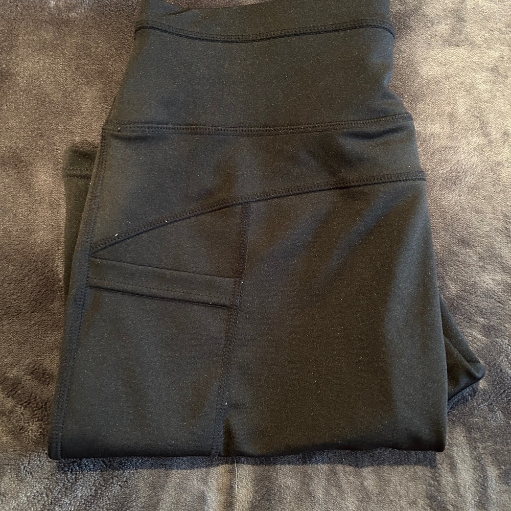 Popfit Black Athletic Shorts Size Large